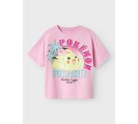 Vêtements Name it Nkffami Pokemon Ss Nreg Top Sky 13240888 pour Accessoires 11 - 12A Rose