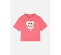 Vêtements Name it Nkfkaren Ss Nreg Short Top Ps Noos pour Enfant 11A - 12A Rose