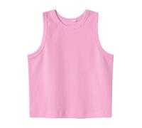 Vêtements Name it Nkfnakal Sl Short Top Noos 13236672 pour Enfant 7A - 8A Rose