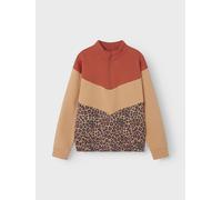 Vêtements Name it Nkforiya Ls Loose Swe Bru Ps pour Enfant 7 - 8A Multicolore