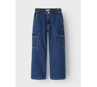 Vêtements Name it Nkfrose Hw Wide Cargo Jeans 6190-Bs Noos pour Accessoires 6A Bleu