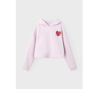 Vêtements Name it Nkfterren Ls Cropped Boxy Swe Wh Bru Ps 13239428 pour Enfant 13 - 14A Rose
