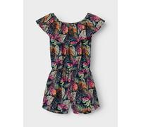 Vêtements Name it Nkfvinaya Ss Playsuit Fffff Noos pour Enfant 13A Bleu