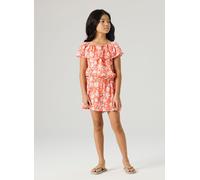 Vêtements Name it Nkfvinaya Ss Playsuit Fffff Noos pour Enfant 8A Orange
