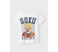 Vêtements Name it Nkmdrue Dragonb Nreg Ss Top Box Noos Vde pour 6A Blanc
