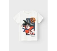 Vêtements Name it Nkmjimmo Dragonball Ss Top Box Noos Vde pour Enfant 7 - 8A Blanc