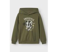 Sweatshirts à capuche garcons Name it NKMTUDUKE Kaki 8 ans
