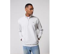 Sweatshirt New Balance Athletics Fleece Half Zip gris - L