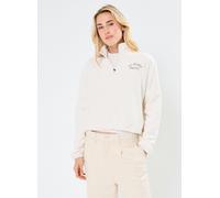 Vêtements New Balance Graphic Polar Fleece Half Zip pour Femme XL Beige