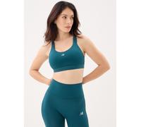 New Balance Femme NB Essential Train Bra en Vert, Poly Knit, Taille M