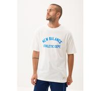 T-shirt hommes New Balance ATHLETICS DEPT TEE Blanc EU M