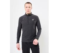New Balance T-shirt manches longues de trail Space Dye 1/4 Zip Noir Homme Taille M