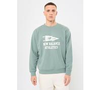 Vêtements New Balance Varsity Pennant Crew pour Homme XXL Vert