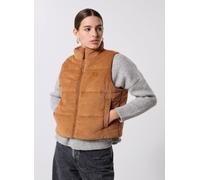 Vêtements New Balance Wide Wale Corduroy Vest pour Femme M Marron