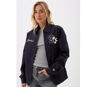 Vêtements New Era Mlb Collared Jckt Women pour Femme XS Bleu