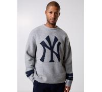 Vêtements New Era Mlb Knit Sweater pour Homme XXL Gris