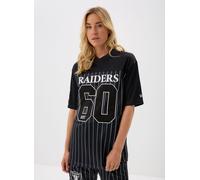 Vêtements New Era Nfl Pinstripe Jersey Women pour Femme S Noir