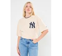 Vêtements New Era World Series Tee New York Yankees - Unisexe w pour Femme XS Blanc