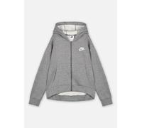 Vêtements Nike G Nsw Club Flc Fz Hoodie Lbr pour Accessoires 6 - 8A Gris