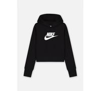 Vêtements Nike G Nsw Club Ft Crop Hoodie Hbr pour Enfant 6 - 8A Noir