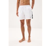 Maillot de bain Nike Swim Breaker Logo Tape 5Inch Volley blanc - M