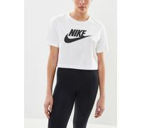 Vêtements Nike W Nike Sportwear Tee Essential Crp Icn Ftra pour Femme L Blanc