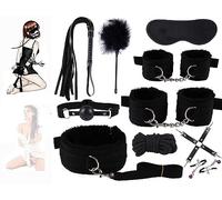 Vêtements Noirs En Nylon, Bracelet De Cheville, Collier De Chat, Jouets Anti-stress, équipement De Yoga, Cadeaux Pour Hommes Et Femmes (10 Pièces)
