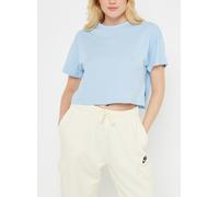 Vêtements Noisy May Nmalena S/S O-Neck Semicrop Top Fwd Noos pour Accessoires XS Bleu
