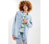 Vêtements Noisy May Nmalva L/S Denim Shacket Az352Lb Noos pour Femme M Bleu