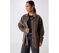 Vêtements Noisy May NMALVA L/S SHACKET COLORED CORDUROY NOOS pour Accessoires S Marron