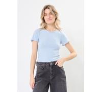 Vêtements Noisy May NMBERRY SS O-NECK TOP pour Femme S Bleu