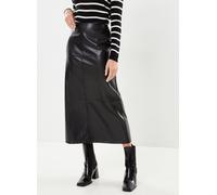 Vêtements Noisy May Nmclara Pu Hw Long Skirt Wvn pour XS Noir