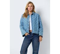 Vêtements Noisy May NMCLARA QUILT DENIM JACKET pour Femme L Bleu