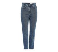 Vêtements Noisy May NMDAISY HW MOM FIT JEAN AZ394MB FWD NOOS pour 27 X 32 Bleu