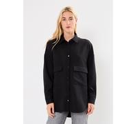 Vêtements Noisy May NMDALLAS L/S PINSTRIPE OVERSHIRT FWD pour S Noir