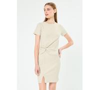 Vêtements Noisy May NMDAYTONA SS SHORT RIB DRESS JRS pour Femme L Gris