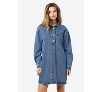 Vêtements Noisy May NMDELILAH L/S REGULAR DRESS VI564MB pour M Bleu