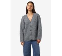 Vêtements Noisy May NMDOLLY L/S KNIT CARDIGAN FWD NOOS pour Accessoires L Gris