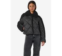 Vêtements Noisy May NMGEMMA L/S SHORT PUFFER JACKET pour Femme XL Noir