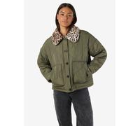 Noisy may Veste mi-saison 'NMHOLLY' beige / chocolat / olive / blanc, Taille L