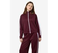 Vêtements Noisy May NMJENNA L/S HIGH NECK ZIPPER JRS pour Accessoires XS Bordeaux