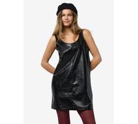 Vêtements Noisy May NMKANE PINAFORE VINYL DRESS pour Femme XL Noir