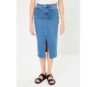 Noisy may Nmkath Nw Slit Midi Jupe Vi477mb Noos, Denim Bleu médium, M Femme