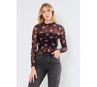 Vêtements Noisy May NMLESLEY HIGHNECK TOP JRS FWD pour Femme XL Noir