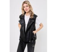 Vêtements Noisy May NMLINA PU VEST pour Femme S Noir