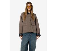 Vêtements Noisy May NMNORA PU COLLAR JACKET DD pour Accessoires M Marron