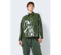 Vêtements Noisy May Nmsky L/S Short Vinyl Coat Noos pour Accessoires XL Vert