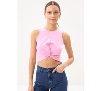 Vêtements Noisy May Nmtwiggi S/L Top Fwd Noos pour Femme S Rose