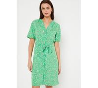 Vêtements OBJECT Objema Elise S/S Shirt Dress Noos pour Accessoires 34 Vert