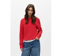 Vêtements OBJECT Objflo L/S Lo Knit Pullover Noos pour Femme M Rouge